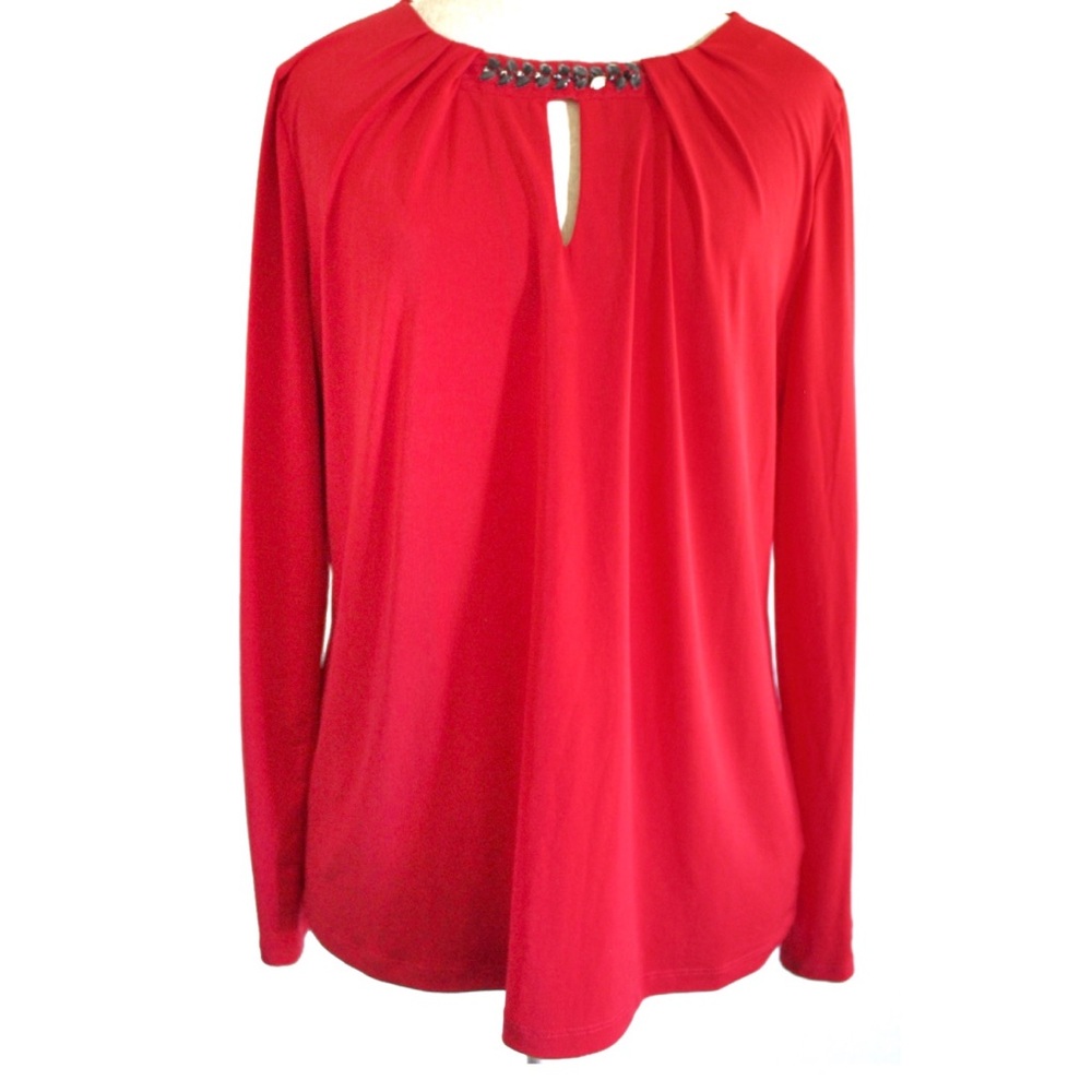 Liz Claiborne Career DressyTop Large Preowned